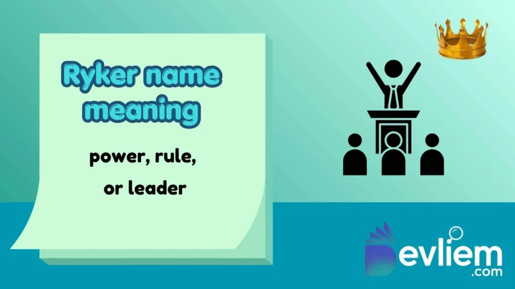 ryker name meaning