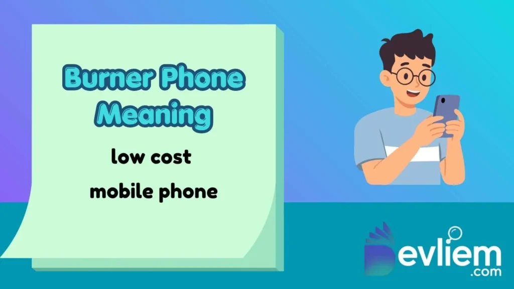 Burner Phone Meaning