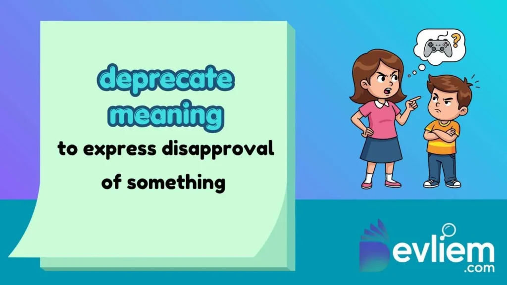 deprecate meaning