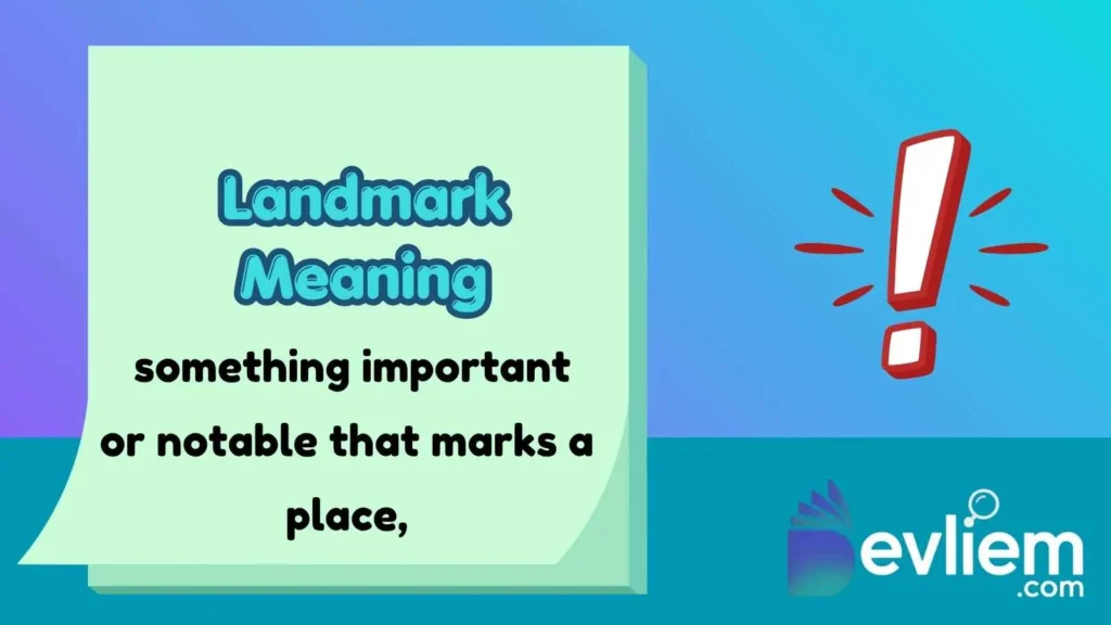 landmark meaning