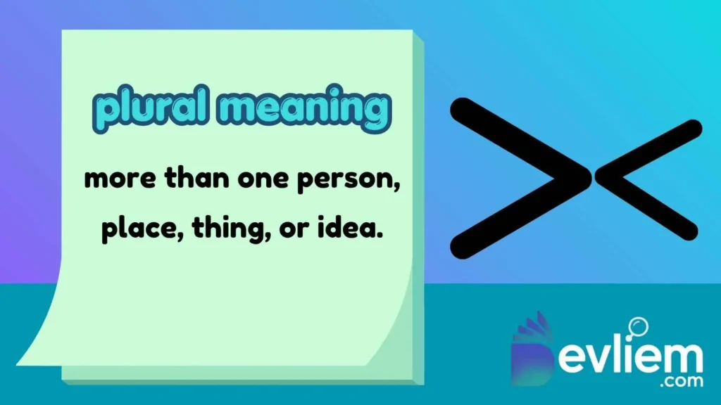 plural meaning