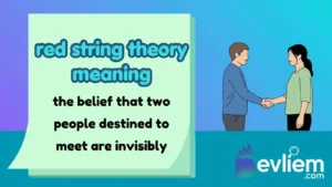 red string theory meaning