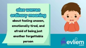 alex warren ordinary meaning