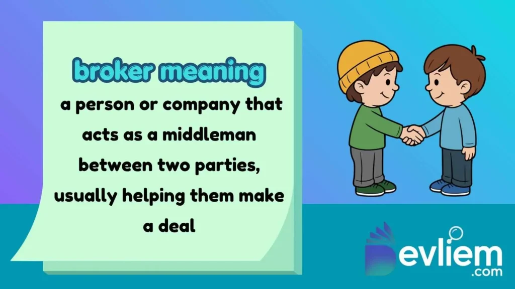 broker meaning