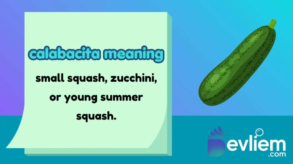 calabacita meaning