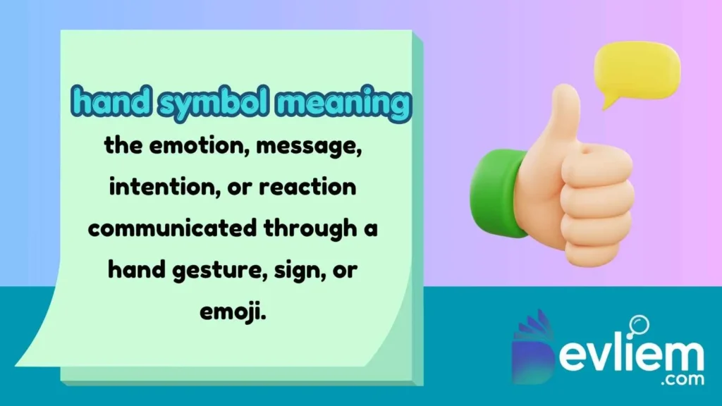 hand symbol meaning