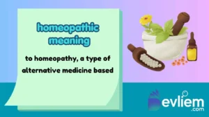 homeopathic meaning