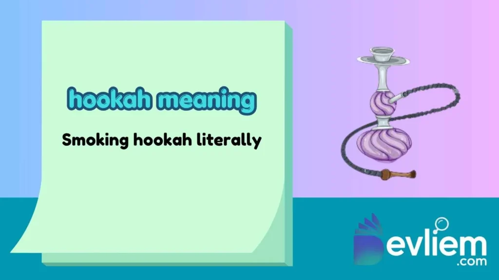 hookah meaning