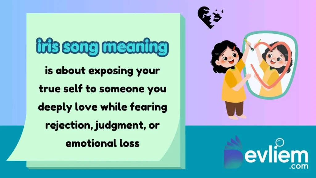 iris song meaning