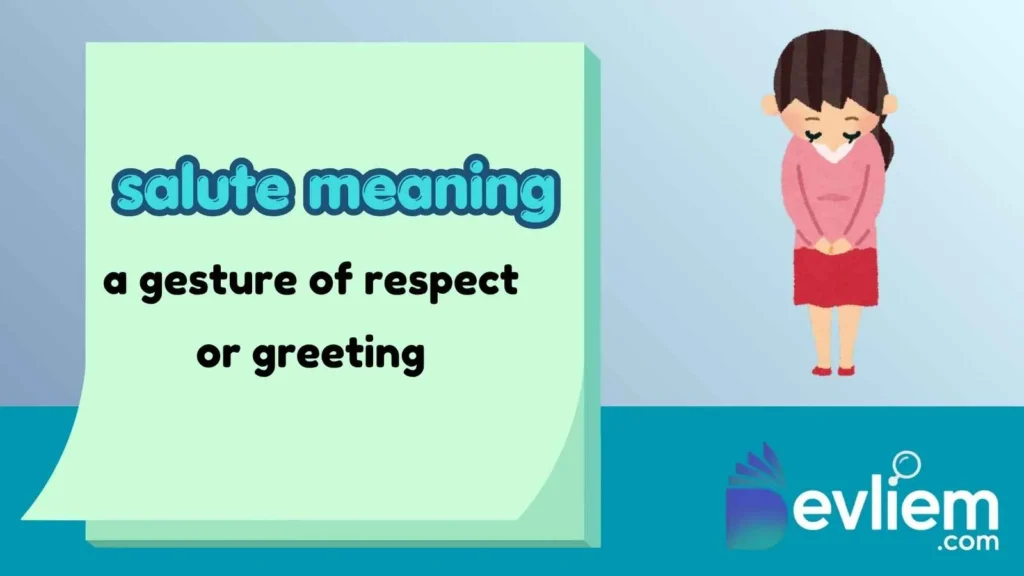 salute meaning