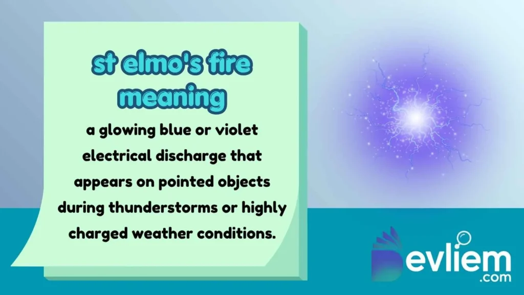 st elmo's fire meaning