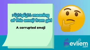 >ï¿½pï¿½ Meaning of This Emoji From a Girl