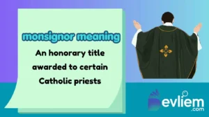 monsignor meaning