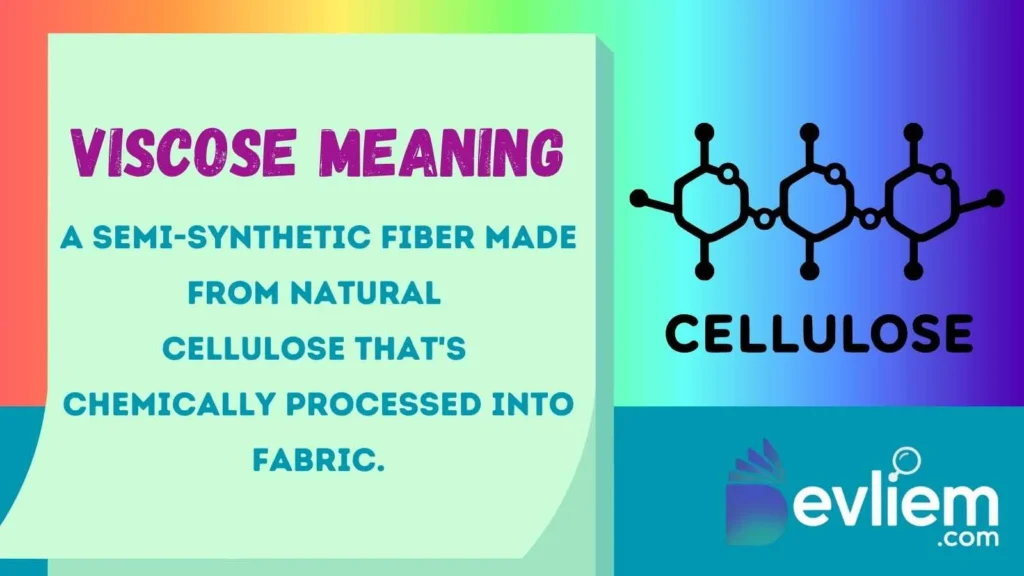 viscose meaning