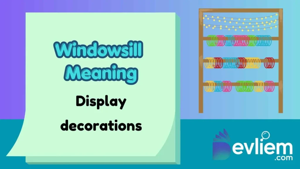 Windowsill Meaning